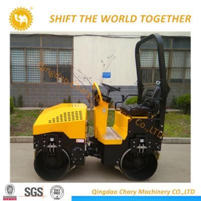 Concrete Vibratory Asphalt Mini Rubber Tire Road Roller