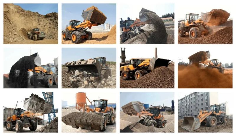Ensign Wheel Loader Yx620 with Joystick and 1.0 M3 Bucket
