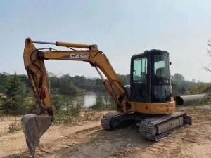 Second Hand Hydraulic Case55 Excavator /Used Crawler Case55 Excavator Running Well