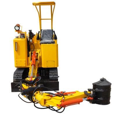 Undergroud Mining Hydraulic Crawler Mini Digger 360 Degree Rotation Small Excavator for Sale