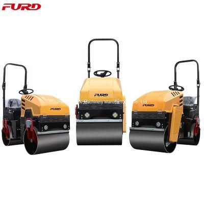 Tier 4 Standard 1 Ton Compaction Road Roller for Soil and Asphalt