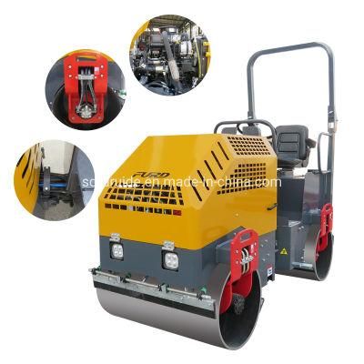 New 1.8 Ton Road Roller Diesel Engine Powered Small Drum Asphalt Roller for Sale