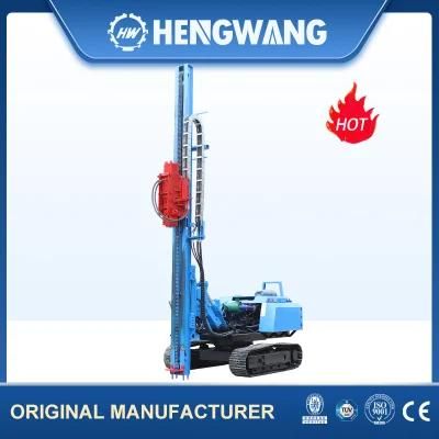 Solar Crawler Hydraulic Pile Driver Machine for Foundation Construction