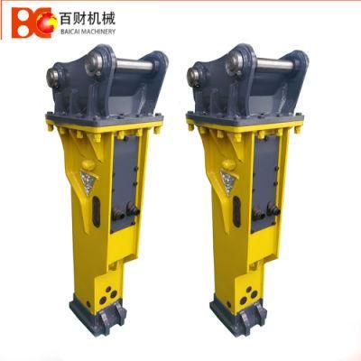 Silent Box Type Hydraulic Breaker Rock Hammer with 75mm Chisel