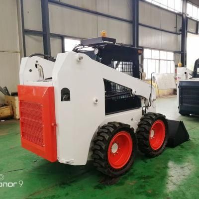 Powerful Skid Loader of 55HP, Skid Steer Loader with Capacity of 700kg, CE Approved with Best Price