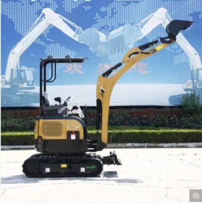 1.7 Ton Hydraulic Crawler Mini Excavator with Rubber Track