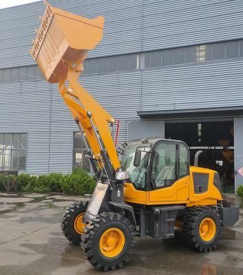 2021 New Europe Model Small Wheel Loader CE Certified 1 Ton 2 Ton Mini Wheel Loader for Sale