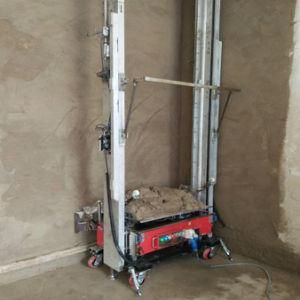 Automatic Wall Rendering / Plastering Machine for Indoor Wall