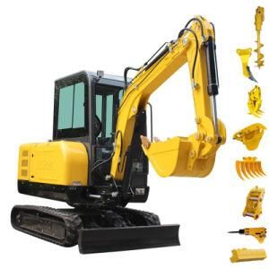 Construction Equipment Mini Excavator Digger Excavator Machine Mini Earth-Moving Machinery Excavators