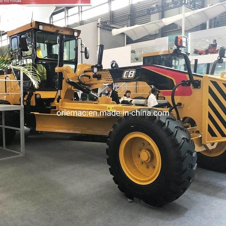 Road Grader Machine 170HP 14.7 Ton Motor Grader with Spare Parts (STG170C-8S)