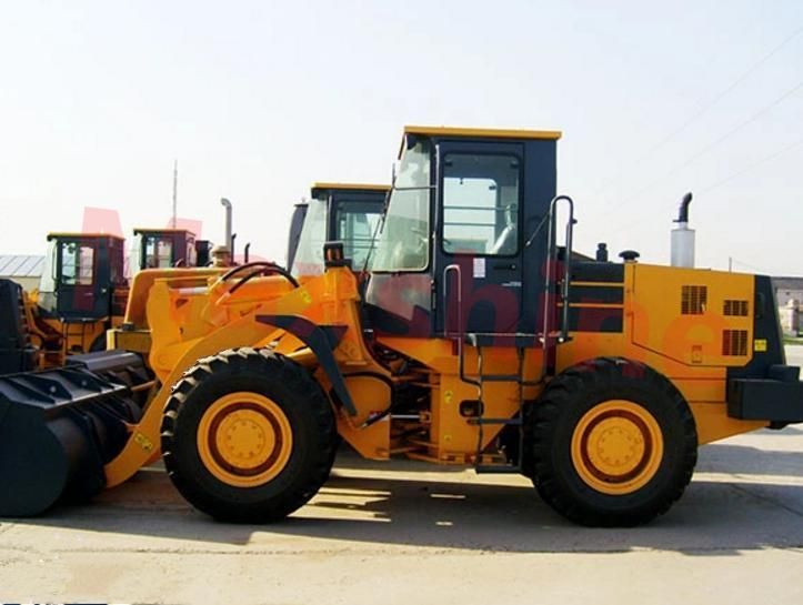 Cheap Price 3ton/4ton/5ton/6ton/7ton/8ton Medium Size Front End Wheel Loader with A/C, 3cbm Bucket Capacity or Fork Concrete Mixer