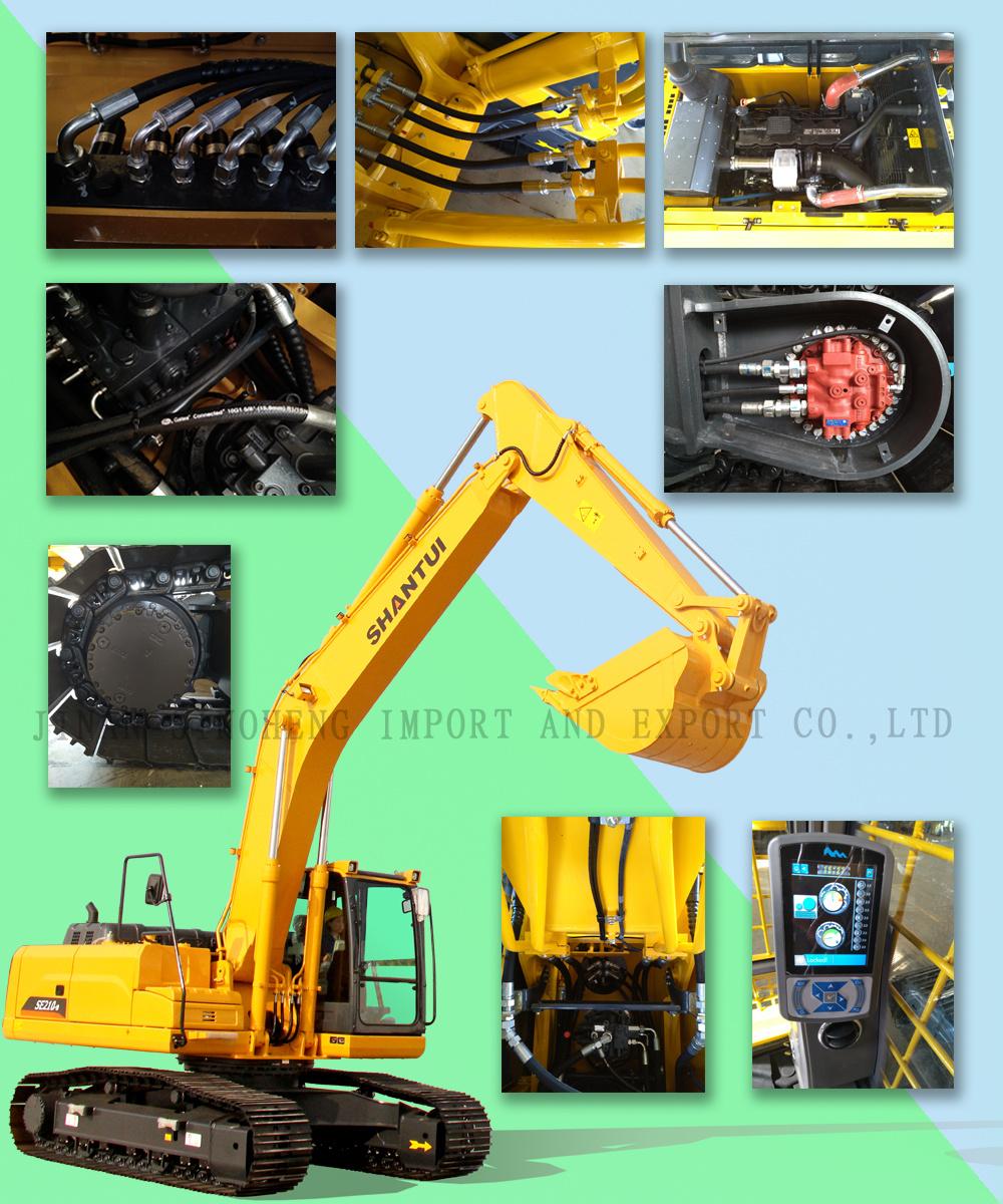 China Excavator Se210-9 Operating Weight 20800kg Medium-Sized