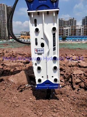 Sb81 140mm Open Type Top Type Box Type Silence Hydraulic Rock Breaker