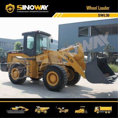 China Mini Wheel Loader with 3 Ton Operating Weight