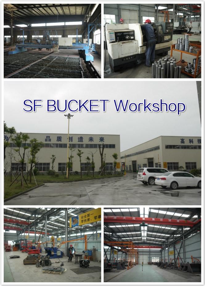 Construction Equipments Excavator All Parts Factory Direct Sell for Excavator Skeleton Bucket
