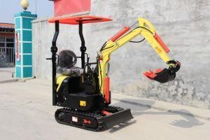 Hot Selling and Reliable Crawler Excavator 1.3tons Chassis Mini Digger for Sale