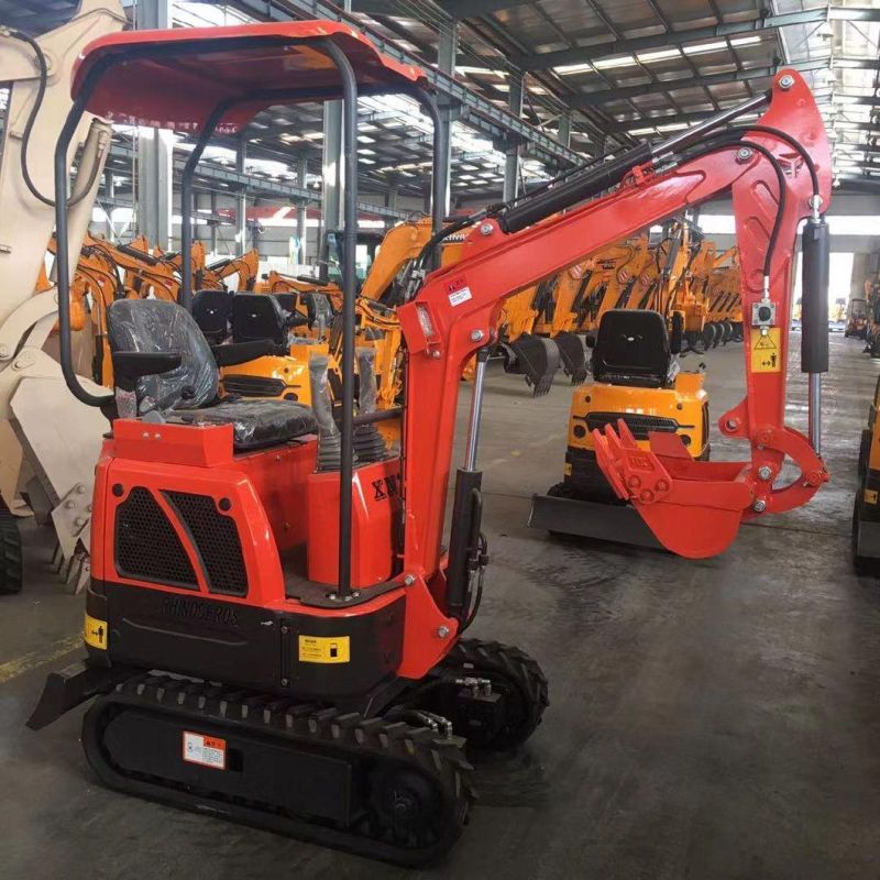 Xn10 1 Ton Mini Excavators Mini Digger EPA Engine Mini Crawler Excavator