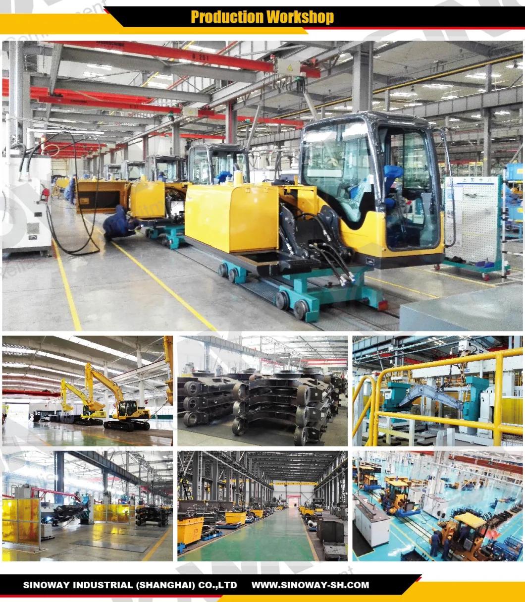 Chinese Hydraulic Crawler Excavator with Cummins Engine for Sale