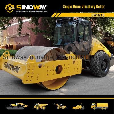 Single Drum Vibratory Road Roller with Cummins Engine
