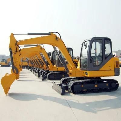 Chinese Official 6 Ton Crawler Mini Excavator Xe60