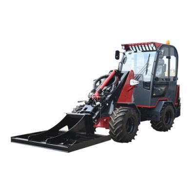 China Smallest Diesel Wheel Loaders Mini Front End Loader Mini Loadere for Sale