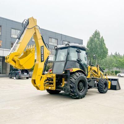 Articulating Tractor Front Loader Backhoe