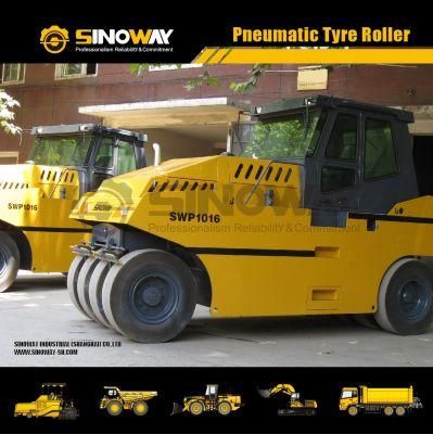 New 10-16ton Pneumatic Rubber Tire Road Roller for Sale