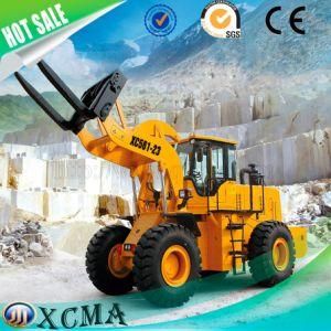 New Hot Sale China Block Handler Wheel Loader with Power Engine Quarry Machinery