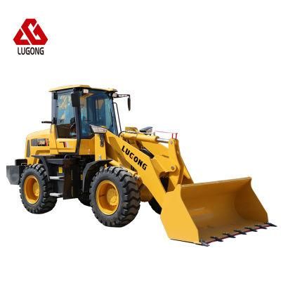 2.2t Wheel Loader Lugong Front End Loader Wheel Loader Payloader