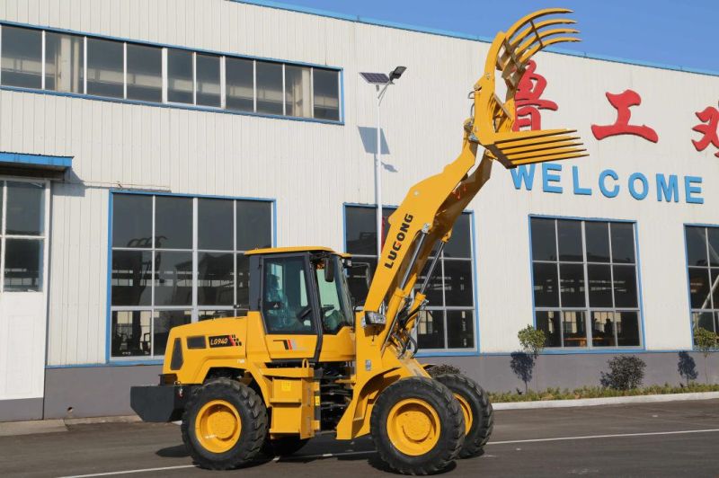 LG940 Lugong Rated Loading 1~3 Ton Small Wheel Loader for Sale