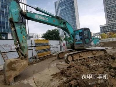 Used Mini Medium Backhoe Excavator Kobelco Sk210LC-8 Construction Machine Second-Hand