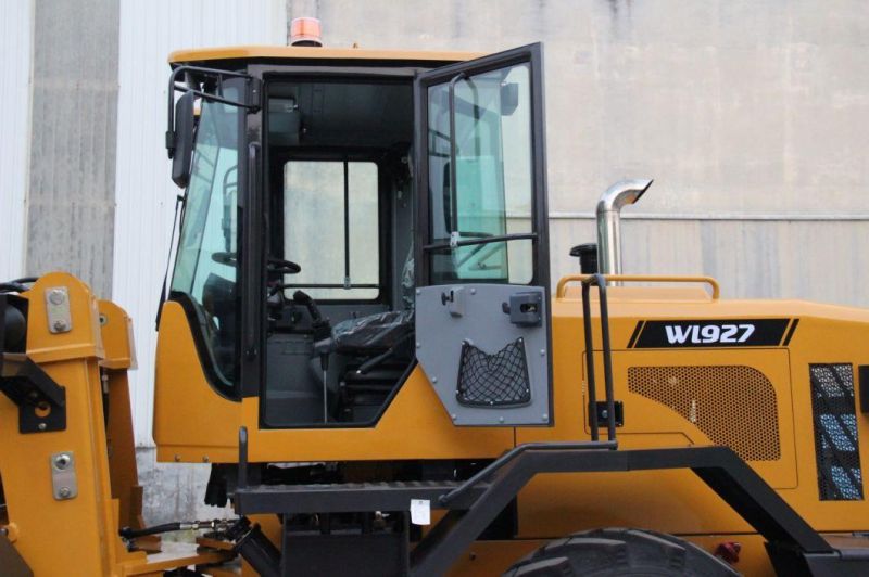 Wolf 2.7t Wl927 Forestry Construction Wheel Loader with Mulcher Attachment