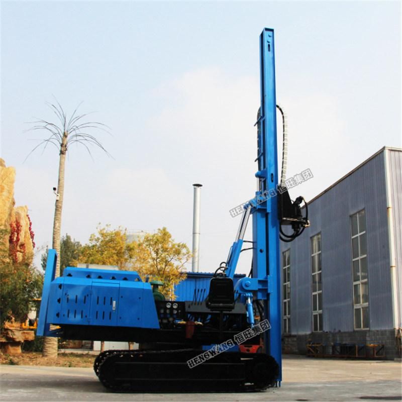 Hydraulic Mini Drop Hammer Solar Screw Pile Driver