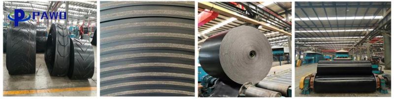 Steel Cord/ Ep/Nylon/Chevron Rubber Conveyor Belt for Belt Conveyor