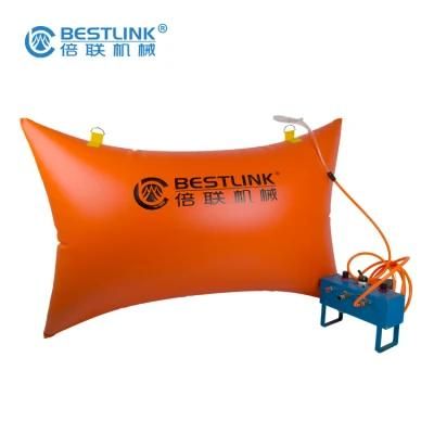 2.0m*1.5m Reusability Marble Stone Air Bag Push for Granite Mine