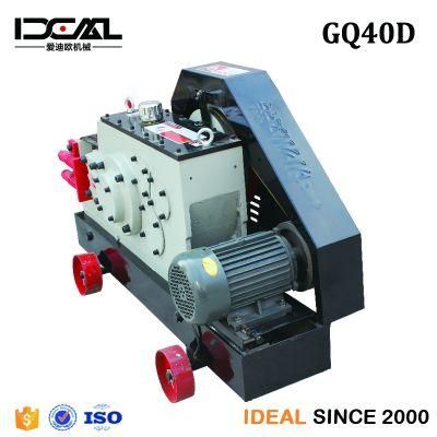 Gq40d Circular Blade Steel Bar Cutting Machine Powerful Steel Cutter Without Burr