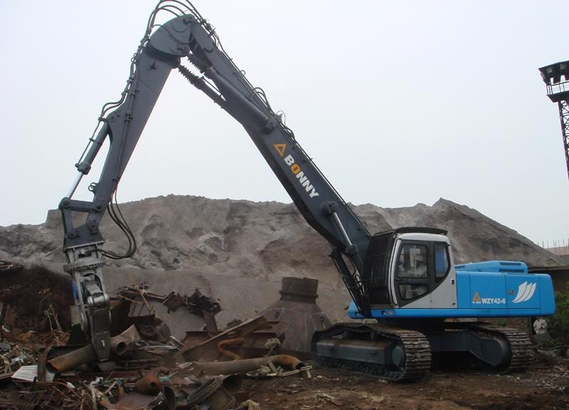 China Wzyd33-8c Bonny 33 Ton Hydraulic Material Handler with Rotational Scrap Metal Shears