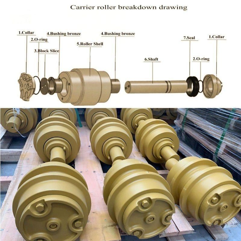Made in China Carrier Roller R350 R420 R500 R520 Top Roller 8ie9-2003 8ie7-0016