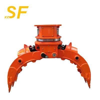 Rotating Stone Grab for Kobelco 26 Ton Excavator Stone Grapple