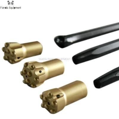 Hex22 108mm Integral Drill Rod for Small Blasting Hole Drilling