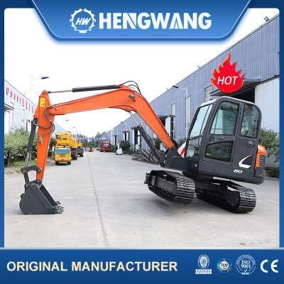 6 Ton Hydraulic Joystick Excavator Price for Sale