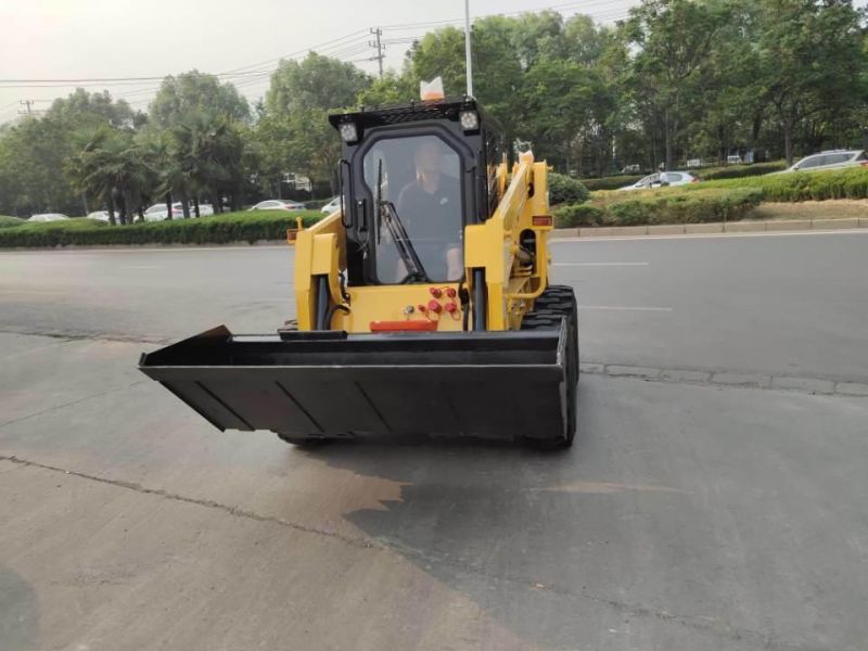 Mini Skid Steer Loader Xc760K with 0.6m3 Bucket