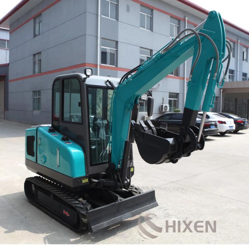 Multi-Functional 2.5 Ton Mini Crawler Excavators Digging Machine with Luxury Enclosed Cabin Widely Used Engineering Construction for Sale