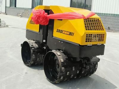 1.5 Tons Double Drum Mini Road Roller Srd016W with Spare Parts to Kirghizia