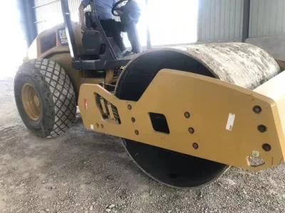 Good Condition Used/Second Hand Cat Single Drum Road Roller CS54b/CS64b/CB534D/CS-683e /CS533e/CS-583D Rich Stock on Sale in Stock