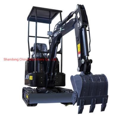 China Manufacturer Chinese Supply Factory Direct Sale Earthmoving Machinery Gasoline Diesel Engine Mini Excavator