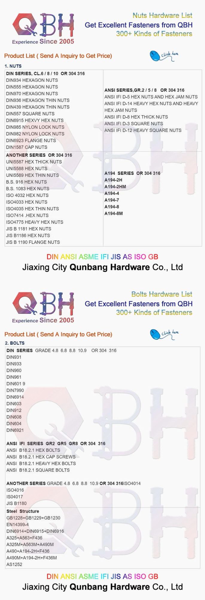 10%off Qbh Multi-Functional Truck Machining Repairing Maintenance Parts EPDM Rubber & Copper Brass Thread Customized Nutsert and Bolt Spare Accessories