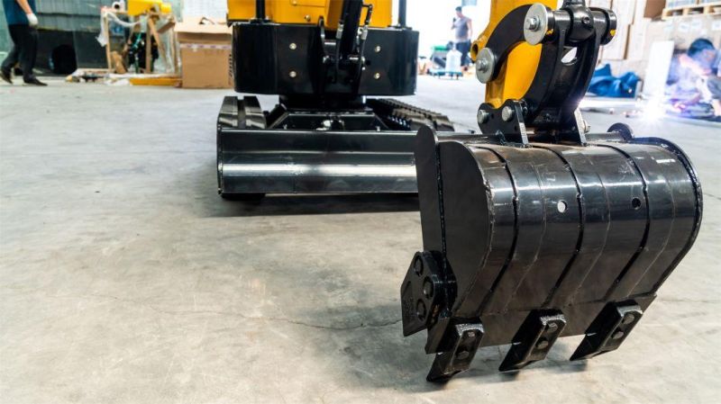 1.2 T Small Garden Digging Machine/China Full Hydraulic Excavator Mini Excavator