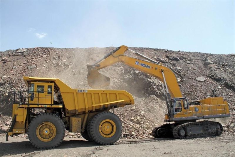 90ton Chinese Mining Excavator with 6cbm Crawler Excavator with High Quality