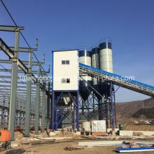 Hzs120 Hzs180 Mobile Concrete Batching Mix Plant Cement Mixing Plant for Sale
